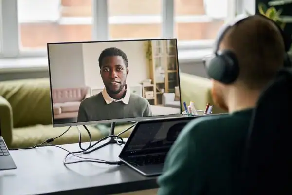 image of online mediation Eastleigh in progress.