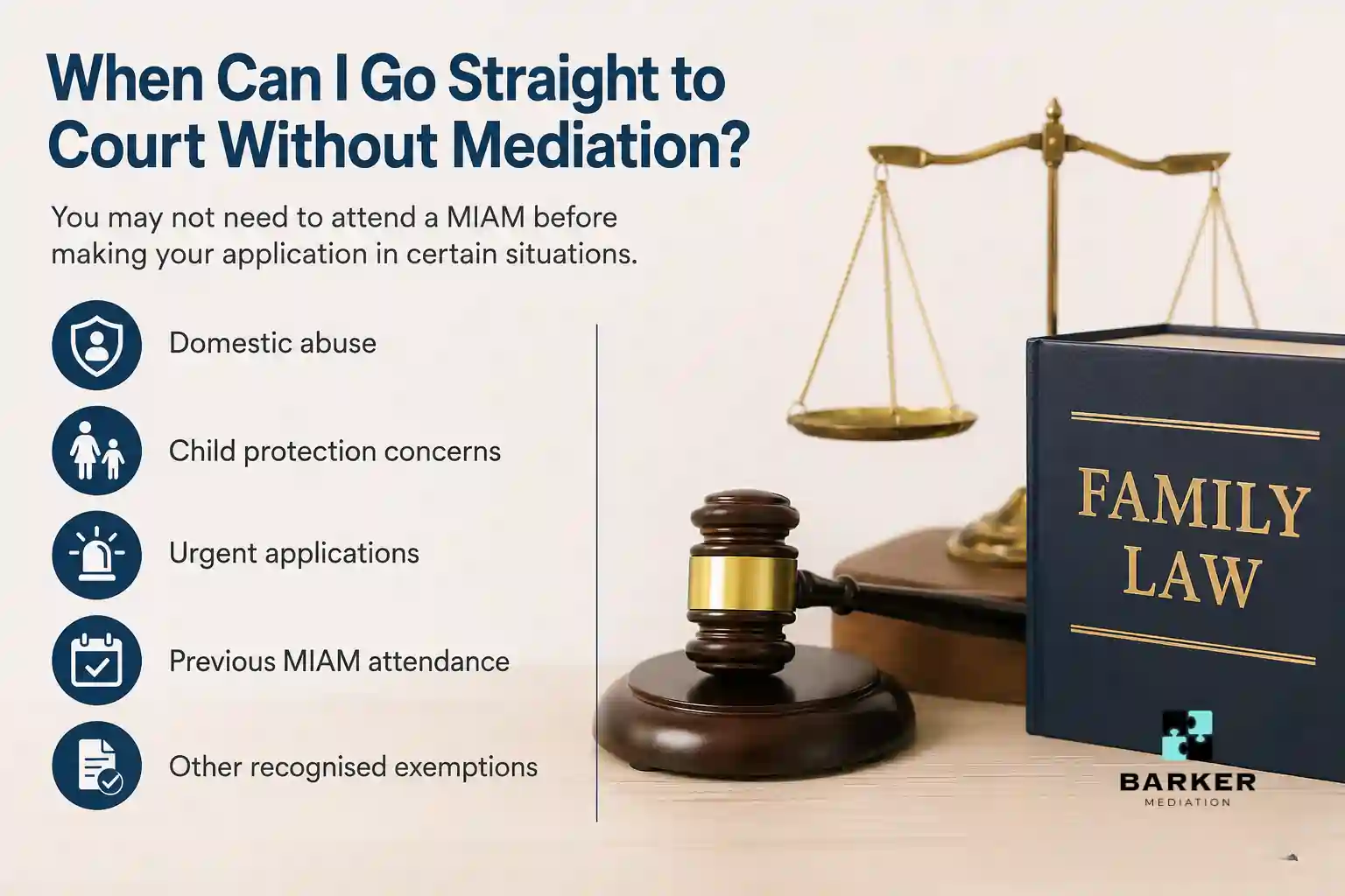 When Can I Go Straight to Court Without Mediation Eastleigh?